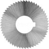 Made in USA 1-3/4 x 0.02", 5/8" Arbor, 90-Tooth High Speed Steel Slitting & Slotting Saw Uncoated, RH Cut, Straight Teeth, Concave Ground, Contains Keyway OSSA02090 - 73310203