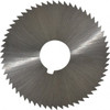 Made in USA 2-1/4 x 0.064", 5/8" Arbor, 60-Tooth High Speed Steel Slitting & Slotting Saw Uncoated, RH Cut, Straight Teeth, Concave Ground, Contains Keyway OSSB06460 - 73312647