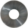 Made in USA 2-3/4 x 0.081", 1" Arbor, 72-Tooth Solid Carbide Slitting & Slotting Saw Straight Teeth, Concave Ground X5C08172 - 83270819