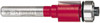Freud Tools 1/2" Diam, 1/2" LOC, 8 Flute Carbide-Tipped Edge Profile Flush Trim Router Bit 1/4" Shank Diam, 2-1/8" OAL, Use on Composites, Hardwood, Softwood, Plywood 42-106 - 44823243