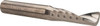 Accupro 3/8" Diam RH Solid Carbide 1-Flute Single Edge Upcut Spiral Router Bit Uncoated, 1-1/8" LOC, 3/8" Shank Diam, 3" OAL, UHMW OCSFP37569 - 71177950