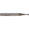 LMT Onsrud LP 3/8" Diam RH High Speed Steel 2-Flute Double Edge Upcut Spiral Router Bit Uncoated, 1" LOC, 3/8" Shank Diam, 3" OAL, Use on Block & Plate Aluminum, Natural Wood 40-131 - 76524446