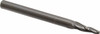 LMT Onsrud LP 1/8" Diam RH Solid Carbide 2-Flute Ball End Taper Upcut Spiral Router Bit Uncoated, 3/4" LOC, 1/4" Shank Diam, 3" OAL, Use on Aluminum, Plastics, Wood 77-106 - 85686475