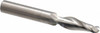 LMT Onsrud LP 3/8" Diam RH Solid Carbide 2-Flute Ball End Taper Upcut Spiral Router Bit Uncoated, 1-1/8" LOC, 3/8" Shank Diam, 3" OAL, Use on Plastics 65-250B - 87341681