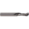 LMT Onsrud LP 3/4" Diam RH Solid Carbide 2-Flute Double Edge Compression Spiral Router Bit Uncoated, 2-1/4" LOC, 3/4" Shank Diam, 5" OAL, Use on Double Sided Laminated & Veneered Materials 60-194MW - 09885583