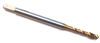Precise Metric 35° Spiral Flute TiN Coated Bottom Tap, M2-0.4 Size, D3 Limit - 1011-7752