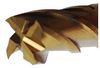 Precise 3/8" Mill x 3/8" Shank TiN Coated 4 Flute Double-End End Mill, 3-1/2" OAL - 5829-0375