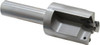 Everede Tool 1-1/8" Diam, 1/2" Shank Diam, 3 Insert Indexable Counterbore Uses TPGH 215 Inserts, 3.2" OAL, Straight Shank 01237 - 36879179