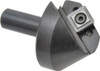 APT 1-3/4" Max Diam, 1/2" Shank Diam, 82Â° Included Angle, Indexable Countersink Uses 1 Square SPGH 433 Insert CC282 - 72459134