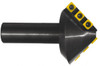 Cutting Tool Technologies 2.84" Max Diam, 1" Shank Diam, 2.01" LOC, 60° Included Angle, Indexable Countersink Uses 8 Square SNMG 322 Inserts 6NLC-020C - 87782215