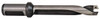 Allied Machine 0.5906" to 0.6298" Diam 5xD 3-5/32" Max Depth Helical Flute Spade Drill 3/4" Diam Straight Shank with Flange, 4-7/32" Body Length, 4-7/32" Flute Length, 6-1/4" OAL, Series 15 60515H-075C - 84045822
