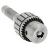 Accupro Drill Chuck, 1/32 to 1/2" Capacity, Tapered Mount, JT3, Keyed, K3 Key, R8 Shank, 2.44" Sleeve Dia CBS130850 - 51233559