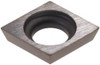Everede Tool CDCD .002R TL120 Carbide Boring Insert TiAlN Finish, RH Hand, 80° Diamond, 0.002" Corner Radius, 5/32" Inscribed Circle, 0.04" Thick, 15° Relief Angle 04057 - 00044669