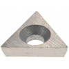 Everede Tool TPGB-207-CS2 Carbide Boring Insert Uncoated, 60° Triangle, 0.007" Corner Radius, 1/4" Inscribed Circle, 3/32" Thick, 11° Relief Angle 04179 - 01607340
