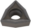 Hertel WPHT2151 HT540B Carbide Boring Insert Uncoated, 80° Trigon, 1/64" Corner Radius, 1/4" Inscribed Circle, 3/32" Thick, 11° Relief Angle H48442073 - 74159773