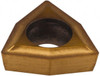 Hertel WPGT15105 HP520B Carbide Boring Insert TiN Finish, 80° Trigon, 0.008" Corner Radius, 3/16" Inscribed Circle, 1/16" Thick, 11° Relief Angle H48441984 - 74161456