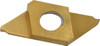 NTK CTP10FR ZM3 Carbide Cutoff Insert TiN Finish, 16° RH Lead Angle, RH Insert, 1mm Cutting Width, 0.05mm Corner Radius 5089594 - 86121290