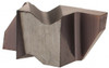 Hertel IG4189R HC225 Carbide Grooving Insert TiAlN Finish, RH, 4.8mm Cutting Width, 6.35mm Max Depth, Series HertelNotch 3000404 - 53861969