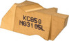 Kennametal NG3105L KC850 Carbide Grooving Insert TiC/TiCN/TiN Finish, LH, 2.67mm Cutting Width, 3.81mm Max Depth, Series Top Notch 1113889 - 01339944
