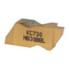 Kennametal NG3088L KC730 Carbide Grooving Insert TiN Finish, LH, 2.24mm Cutting Width, 2.39mm Max Depth, Series Top Notch 1113080 - 01773225