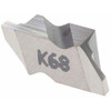 Kennametal NG2047R K68 Carbide Grooving Insert Uncoated, RH, 1.19mm Cutting Width, 1.27mm Max Depth, Series Top Notch 1113564 - 01869395