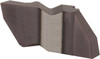 Tool-Flo FLG-3125R AC3R Carbide Grooving Insert AlTiN Finish, RH, 1/8" Cutting Width, 0.18" Max Depth, Series Flo-Lock 563825RAC3R - 61507000