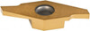 Tungaloy JVGR150F J740 Carbide Grooving Insert TiN Finish, RH, 1.5mm Cutting Width, 5.5mm Max Depth, Series J 6805029 - 78071537