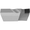Tungaloy XGR6330S-QBN BX360 CBN Grooving Insert RH, 3mm Cutting Width, 4.5mm Max Depth 6809954 - 47647052
