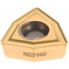 Kennametal DFT070408HP KC7140 Carbide Indexable Drill Insert TiN/TiCN Finish, 12mm Inscribed Circle, 4.75mm Thick, 0.8mm Corner Radius, 84° Trigon 1804832 - 01277896