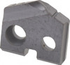 Allied Machine Y 13/32" C5 TIALN Carbide Spade Drill Insert TiAlN Finish, 13/32" Diam, 0.0938" Thick, 132°, Series T-A 1C5YA-0013 - 79728432
