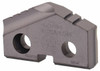 Allied Machine 2 1-3/64" C2 TIALN Carbide Spade Drill Insert TiAlN Finish, 1-3/64" Diam, 3/16" Thick, 132°, Series T-A 1C22A-1.046 - 79722401