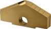 Allied Machine H HP TIN 4-5/8" High Speed Steel Spade Drill Insert TiN Finish, 4-5/8" Diam, 11/16" Thick, 130°, Series H 1028T-0420 - 80698046