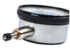 Dasqua Flat Back Mini Metric Dial Indicator, 0-5mm Range - 5121-1102