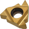 Carmex 16 IR G60 MXC/GOLD Carbide Laydown Threading Insert TiN Finish, RH Internal Partial Profile 60° Thread, 14-8 TPI, 3/8" Inscribed Circle, 0.146" Thick 3/8INRHG60MXC - 08702797
