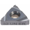 Hertel 16ER32UN HG225TR Carbide Laydown Threading Insert TiAlN Finish, RH External UN Thread, 32 TPI, 3/8" Inscribed Circle, 0.146" Thick 16ER32UNHG225TR - 44174217
