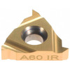 Hertel 16IRA60 HG630TR Carbide Laydown Threading Insert TiC/TiN Finish, RH Internal Partial Profile 60° Thread, 48-16 TPI, 3/8" Inscribed Circle, 0.146" Thick H08701773 - 53440590
