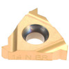 Hertel 16ER14NPT HG330TR Carbide Laydown Threading Insert TiC/TiN Finish, RH External NPT Thread, 14 TPI, 3/8" Inscribed Circle, 0.146" Thick H08712598 - 53441002