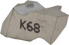 Kennametal NTF2L K68 Carbide Threading Insert Uncoated, Internal/External, Partial Profile 60°, 1-2mm, 0.6-1.75mm, Series Top Notch 1113499 - 40623134