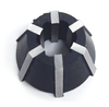 Precise Rubber Flex Tap Chuck Collet, .827" O.D., 3.5-7.0mm/.137-.275" Range - 3900-1783