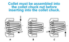 Precise 24 Piece ER-40 Collet Set, 1/8 To 1" - 3900-5299