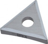 Kennametal T321P K68 Carbide Turning Insert Uncoated, Neutral, 16.5mm Long, 3/8" Inscribed Circle, 1/64" Corner Radius, 60° Triangle, Series Screw-On 1161208 - 04155024