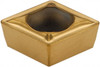 Kennametal CPMT1.81.51LF KC730 Carbide Turning Insert TiN Finish, Neutral, 5.65mm Long, 7/32" Inscribed Circle, 1/64" Corner Radius, 80° Diamond, Series Screw-On 1161913 - 08441495