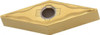 Kennametal VNMG331FF KT315 Cermet Turning Insert TiN/TiCN/TiN Finish, Neutral, 16.61mm Long, 3/8" Inscribed Circle, 1/64" Corner Radius, 35° Diamond, Series KENLOC 1602247 - 65003360