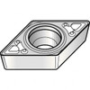 Kennametal DCMT3253MF KCK20B Carbide Turning Insert TiOCN Finish, Neutral, 11.63mm Long, 3/8" Inscribed Circle, 3/64" Corner Radius, 55° Diamond, Series Screw-On 5639660 - 61275202