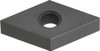 KYOCERA DNGA431T00825 A65 Ceramic Turning Insert Al2O3/TiC Finish, Neutral, 15mm Long, 1/2" Inscribed Circle, 1/64" Corner Radius, 55° Diamond 8819551 - 77497865