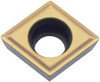 KYOCERA CPGT21.52 TN60 Cermet Turning Insert Uncoated, Neutral, 0.236" Long, 1/4" Inscribed Circle, 1/32" Corner Radius, 80° Diamond 8850413 - 77496917