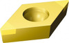 Sandvik Coromant DCGW32.52S0320F 7015 CBN Turning Insert TiN Finish, Neutral, 2.1mm Long, 3/8" Inscribed Circle, 1/32" Corner Radius, 55° Parallelogram, Series CoroTurn 107 5730502 - 40173940