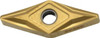 Seco Tools VNGM332MF1 CP200 Carbide Turning Insert TiAlN/TiN Finish, 3/8" Inscribed Circle, 1/32" Corner Radius, 35° Diamond 00072307 - 01966076