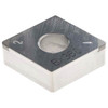 Tungaloy 2-QPCNGA432 BX380 PCBN Turning Insert Uncoated, 1/2" Inscribed Circle, 1/32" Corner Radius, 80° Diamond, Series QP Mini-Tip 6817928 - 01689652