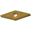 Value Collection VNMG431 TCN55 Carbide Turning Insert TiN Finish, 1/2" Inscribed Circle, 1/64" Corner Radius, 35° Diamond ICP28100C - 51517845